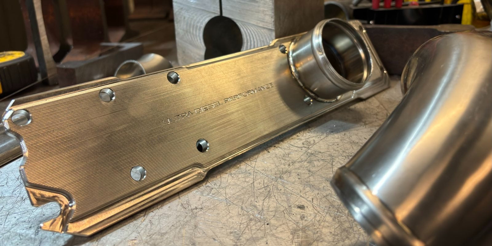 Rjc Racing Intake Plenum Billet intake plenums – Ultra Diesel Performance
